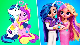 My Little Pony: Cadance Family! 32 LOL OMG DIYs