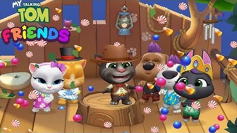 My Talking Tom Friends - Episode 17 (IOS,Android) Gameplay Walkthrough (Outfit7) HD