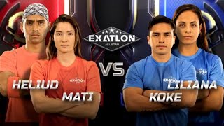 ROJOS VS AZULES || CARRERA DE RELEVOS || EXATLON ALL STAR