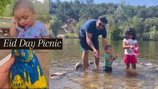 Eid Day Picnic || Eid ul Adha ||Marshall Gold Discovery state historic Park || Henningsen Lotus Park Henningsen Lotus Park Coloma Ca