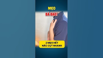 #MẸO 879 | 2 mẹo chữa nấc cụt bá đạo nhưng cực hiệu quả 😆