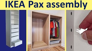 Assemble Ikea Pax wardrobe