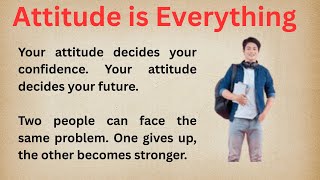 Attitude is Everything 🔥 | Graded Reader | Powerful Motivation to Transform Your Mindset