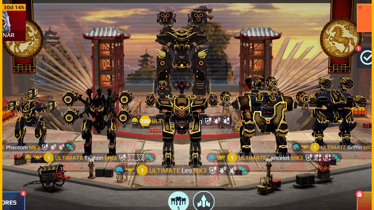 War Robots: Самый смертоносный, мощный и дорогой Ultimate-ангар | Обновление 11.7