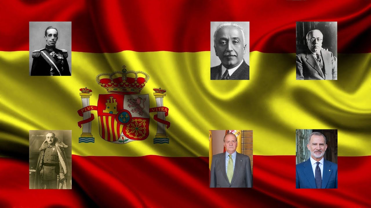 Footage and voices of Spanish Heads of State (18862023) YouTube