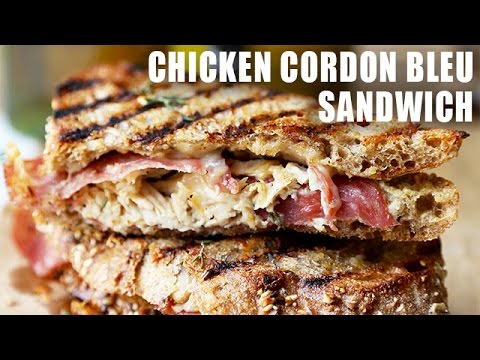 Chicken Cordon Bleu Sandwich