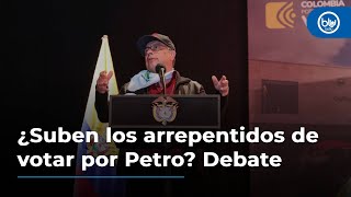 Se sumó Claudia López, ¿suben los arrepentidos de votar por Petro? Debate en Mañanas Blu