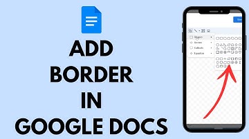 How to Add Border in Google Docs (2024)? | Insert border in Google Docs (QUICK & EASY!!!)