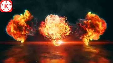 How To Make Quick Fire impact Gaming Logo Reveal Animation Intro In Kinemaster || Kamal tv