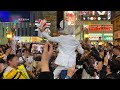 2023.11.5(日) 阪神タイガース38年ぶり日本一‼️ 優勝が決まった瞬間、大阪道頓堀は大盛り上がり😆