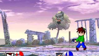 Daniel vs kfm Super Smash Bros MUGEN 1.1