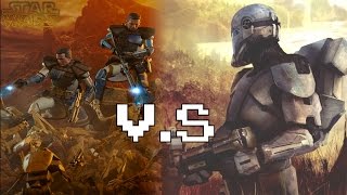 Who were the more Skilled? - ARC Troopers vs Clone Commandos