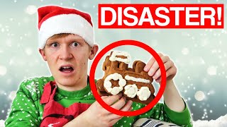 DISASTROUS CHRISTMAS BAKE OFF