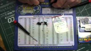 How to replace Eflite MCPx stock rotor bearings with Boca Bearings