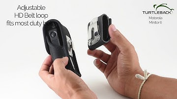 Motorola Minitor VI (6)  Nylon Holster with Belt Loop