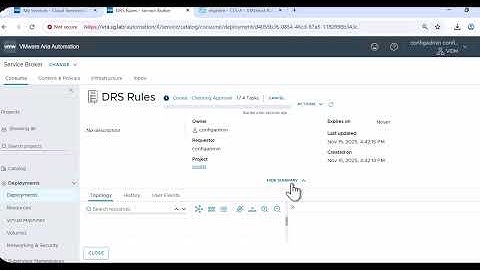 Automating Anti-Affinity Rule Management using vRA