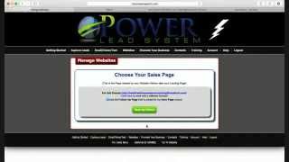 Setting up a Webinar Invitation System via Power Lead System