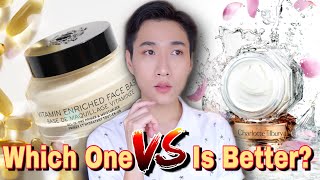 VITAMIN ENRICHED FACE BASE VS. MAGIC CREAM - BOBBIE BROWN VS. CHARLOTTE TILBURY MOISTURIZER & PRIMER