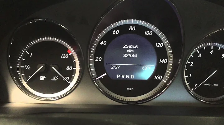 2011 Mercedes c300 oil reset