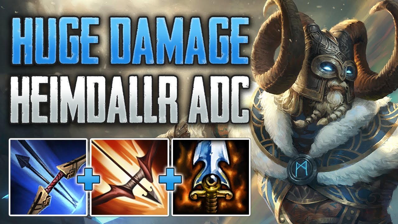 HITTING HARD WITH HEIM! Heimdallr ADC Gameplay (SMITE Conquest) - YouTube