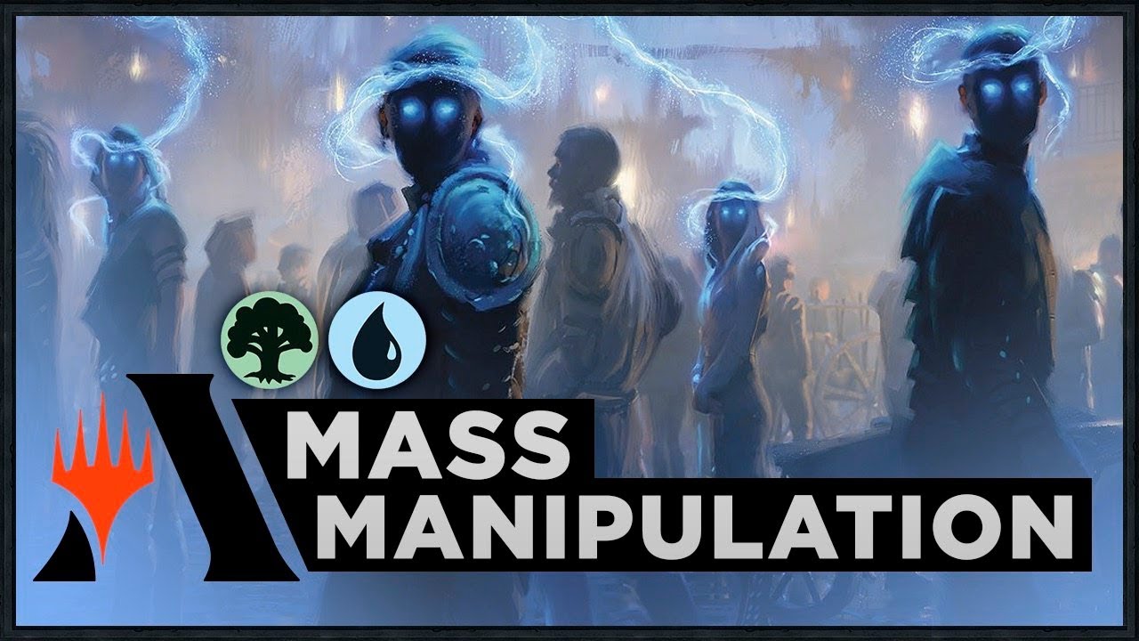 standard deck list magic the gathering Mass Manipulation Simic | Ravnica Allegiance Standard Deck (MTG Arena)