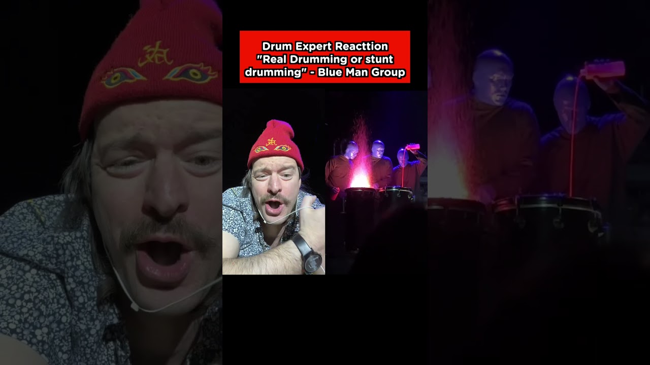 Professional Drummer Reacts! To Blue Man Group