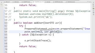 Servlet database part 3.1