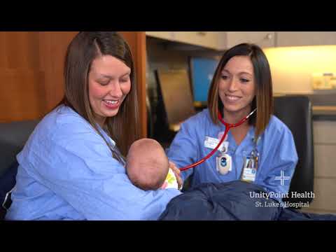 Video tour of UnityPoint Health - St. Luke's Birth Care Center