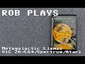 Metagalactic Llamas Battle at the Edge of Time (VIC 20, C64, ZX Spectrum, Atari 8-Bit) - Rob Plays