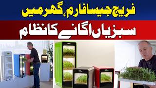 UK Smart Indoor Farming System | High-Tech Fridge-Like Mini Farms Grow Vegetables |  Aaj News