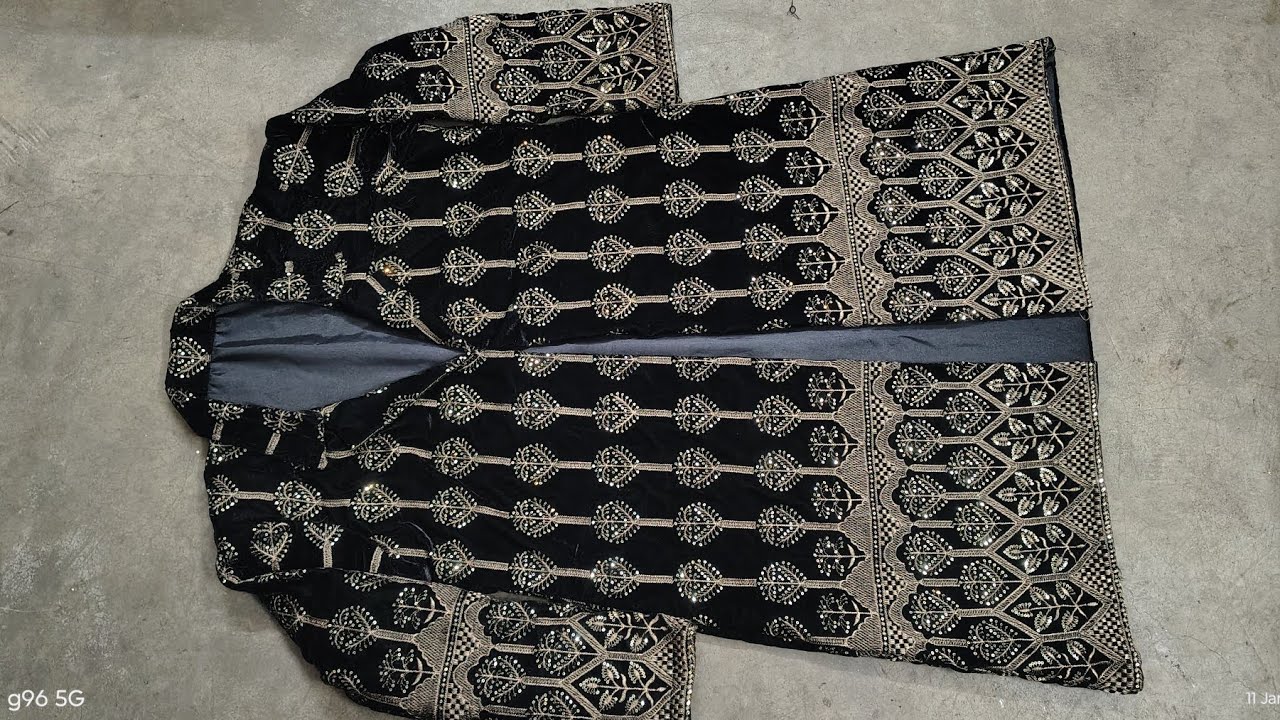 Trending 🔥 Velvet Ladies Blazer Cutting & Stitching/Long Blazer Cutting & Stitching/Winter☃️ Blazer 