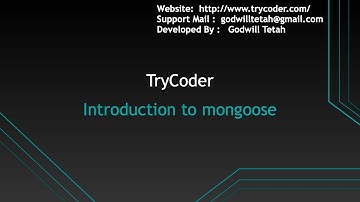 Introduction to Mongoose