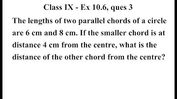 Class 9 Maths | Chapter 10 | Exercise 10.6 Q3 | Circles | NCERT class 9 maths exercise 10.6 ques 3