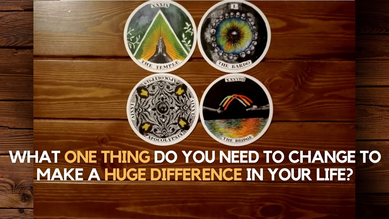 What ONE THING do you need to change to make a HUGE difference in your life? ✨ | Pick a card