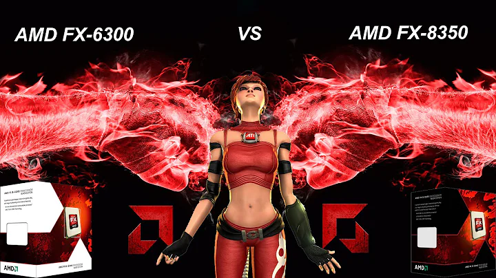 Comparativa de rendimiento: AMD FX-6300 VS AMD FX-8350