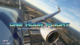 Airplane Jet Engine Ambience · Finnair · Paris ➔ Helsinki · Airbus A320neo