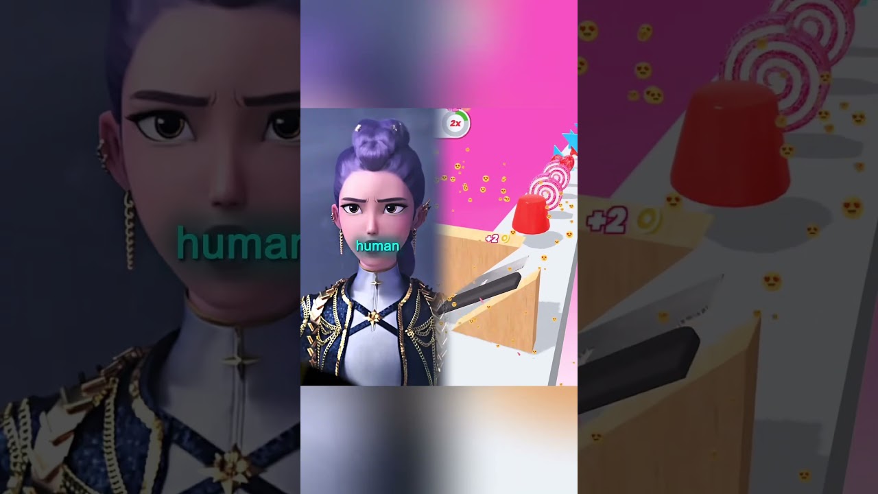 Which Color Represents the Huntrix Girls? 🧐 (KPop Demon Hunters)#shorts