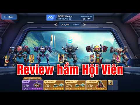 Review hầm, đặc quyền hội viên Huyền Thoại - Mech Arena