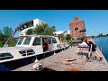 Making a New Wooden Floor in the Wheelhouse of our Boat - Ep. #38 - Vintage Yacht Restoration Vlog