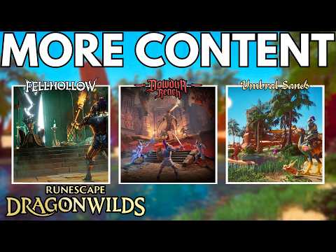 RuneScape Dragon Wilds: More Content Coverage.