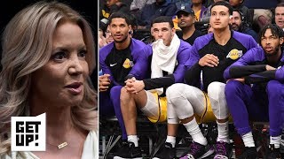 The Lakers know Jeanie Buss is lying about Anthony Davis trade rumors – Mike Greenberg | Get Up!