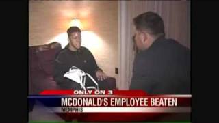Teen McDonald's Worker Gets Beaten By Day time Boss!!.