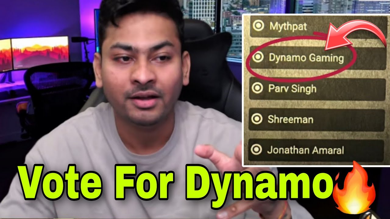 Dynamo Nominated On Game of the Year Award Vote for Dynamo 🐉🔥