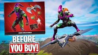 *NEW* GREEN GOBLIN BUNDLE Before You Buy | 10/10 GLIDER! (Fortnite Battle Royale)