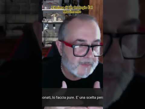 L'anima di Un Orologio è Il Movimento