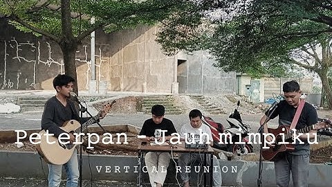 Peterpan - Jauh mimpiku | Akustik cover with Apk realdrum & Org24|| Vertical reunion