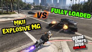 Can The Oppressor Mk Ii Explosive Mgs Destroy A Fully Loaded Ruiner 2000? Gta Online