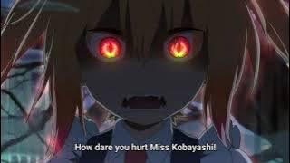 Tohru strength is so scary, don't make Tohru angry - Kobayashi-san Chi no Maid Dragon S epi 2 scene