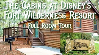 The Cabins at Disney's Fort Wilderness Resort | Full Room Tour | Disney World