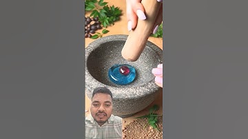 【ASMR】Crushing 😲 a Stone with Glass Dice Blended  #asmr #satisfying #aiart  #oddlymesmerizing #relax